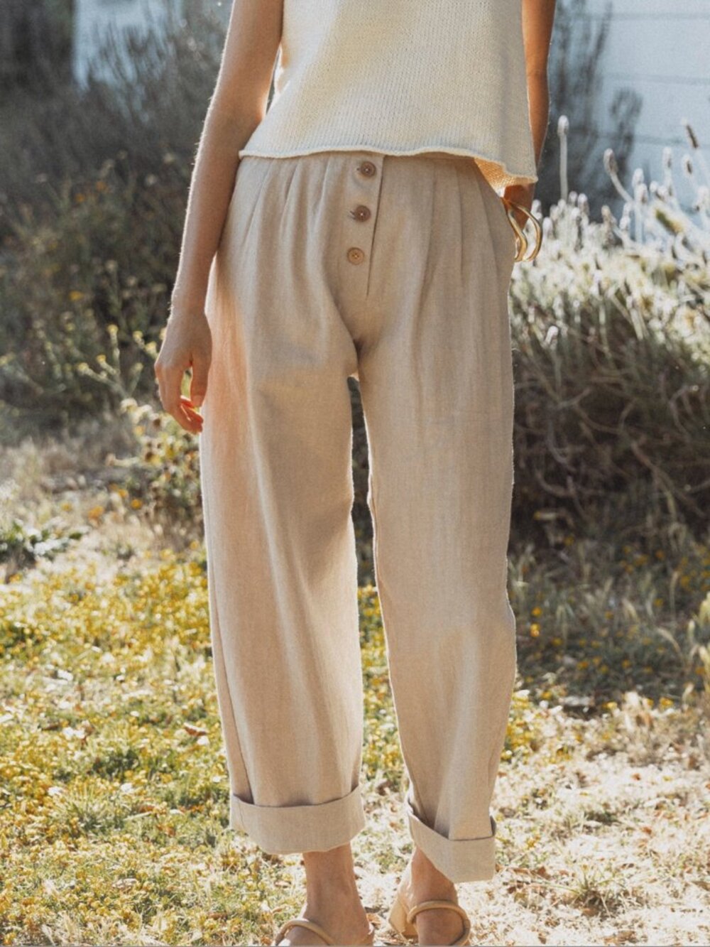 THE TATE PANT IN MIST